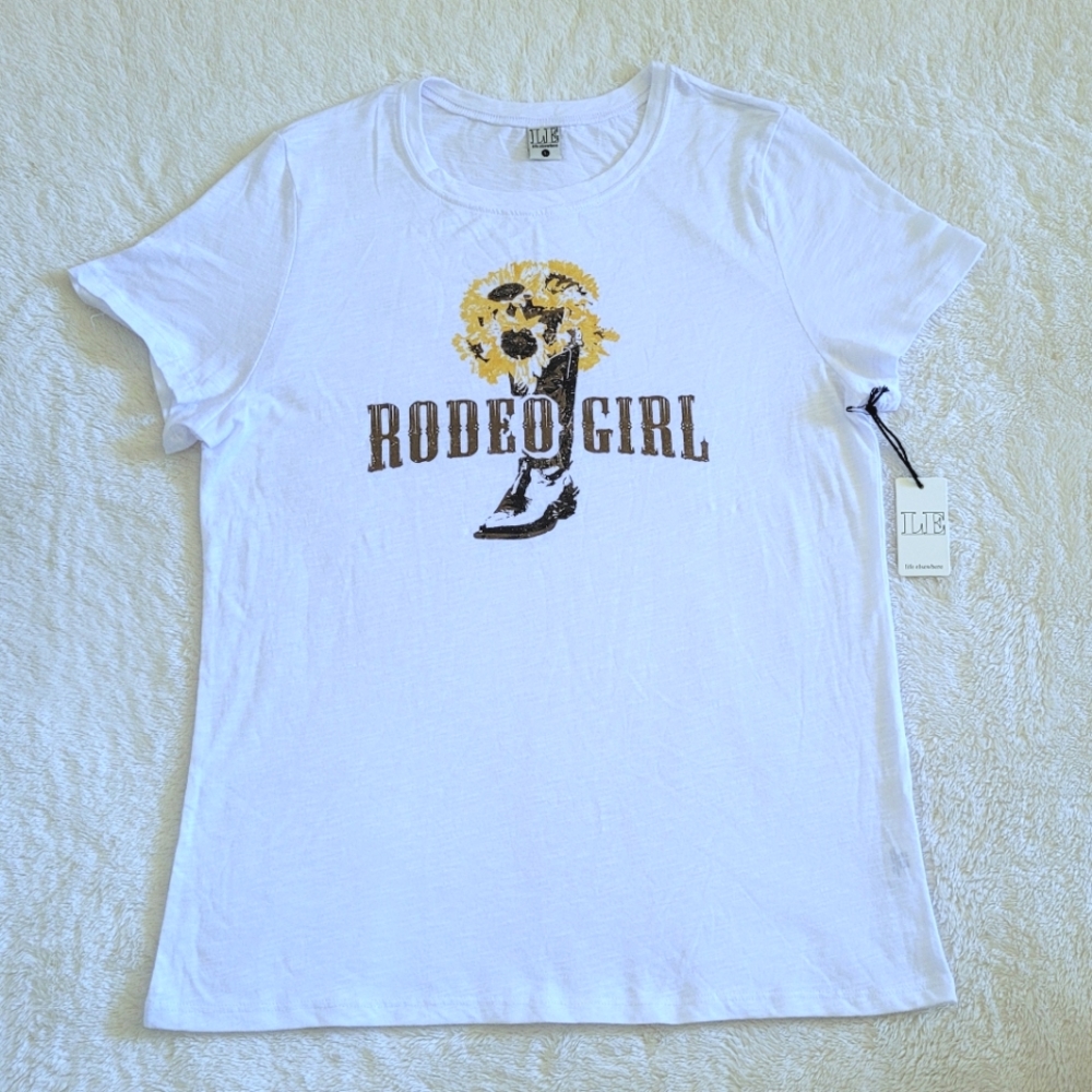 LE life elsewhere "Rodeo Girl"🐎 Tee👕 - NWT